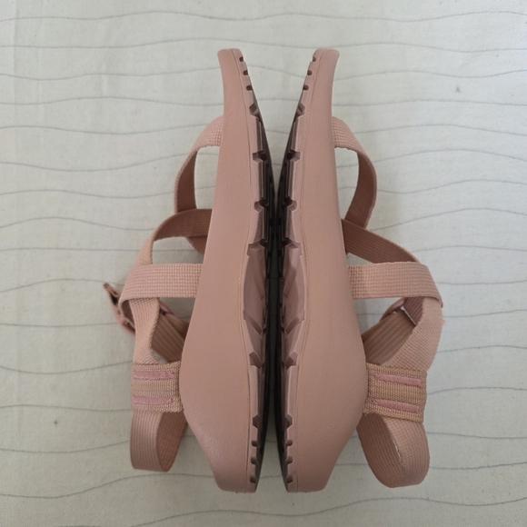 Chaco Womens Classic Z Strap Blush Pink Adjustable Outdoor Hiking Sandals Size 6 - Picture 7 of 10